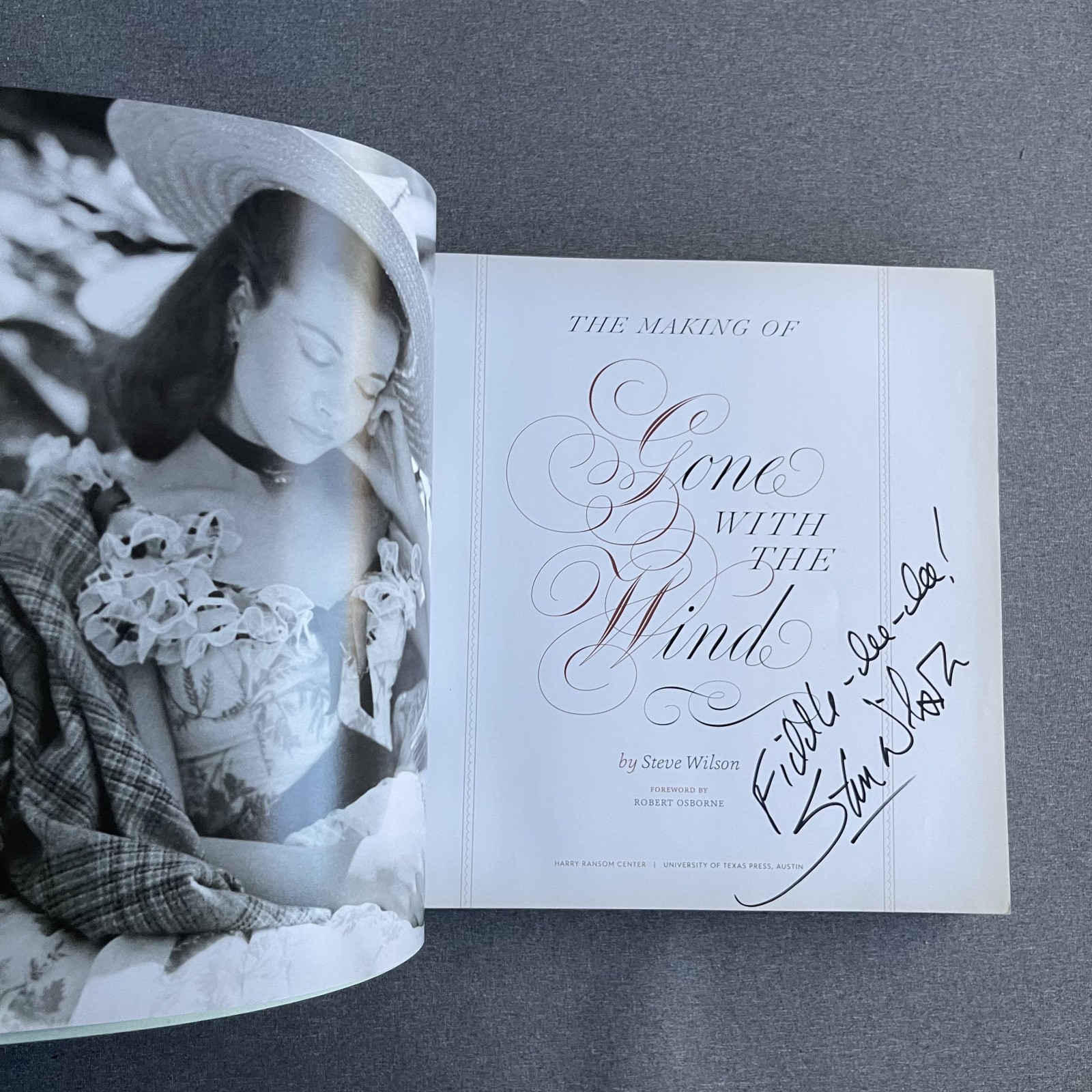 The Making of Gone With The Wind Books Hardcover Steve Wilson Signed