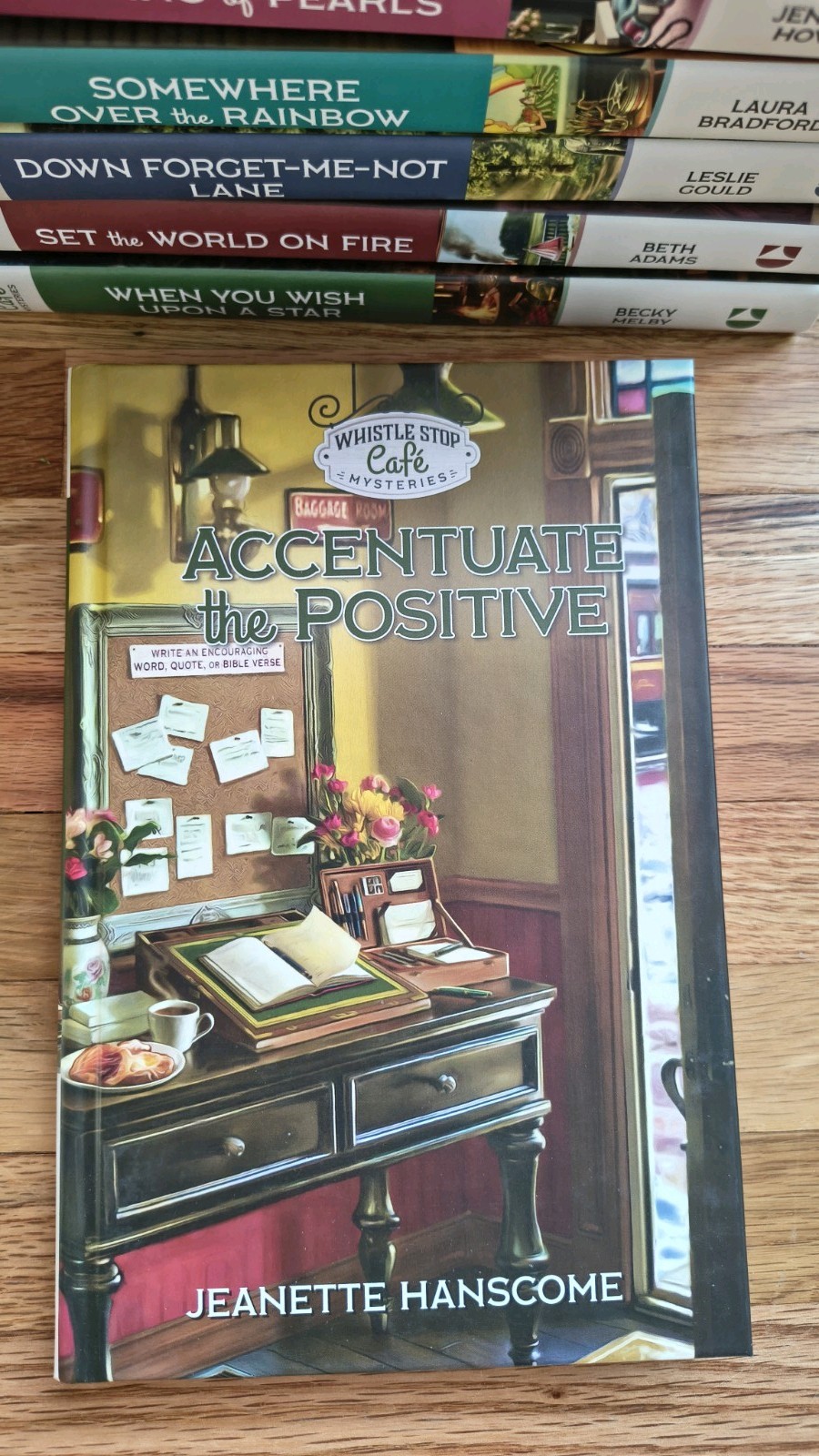 Lot of 15 Whistle Stop Cafe Mysteries Guideposts Christian Cozy Hardcover Set