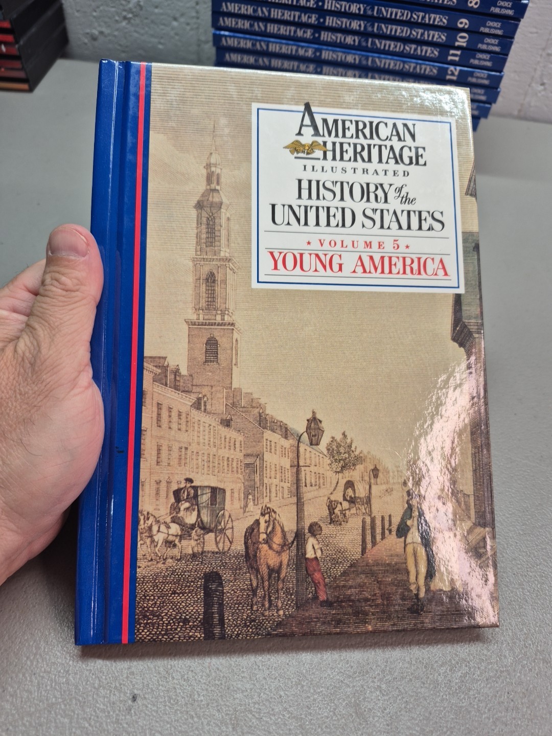 American Heritage Illustrated History of the United States Vol. 1-18 entire set
