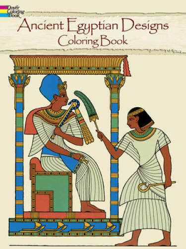 Ancient Egyptian Designs Coloring Book (Dover Design Coloring Books) – GOOD