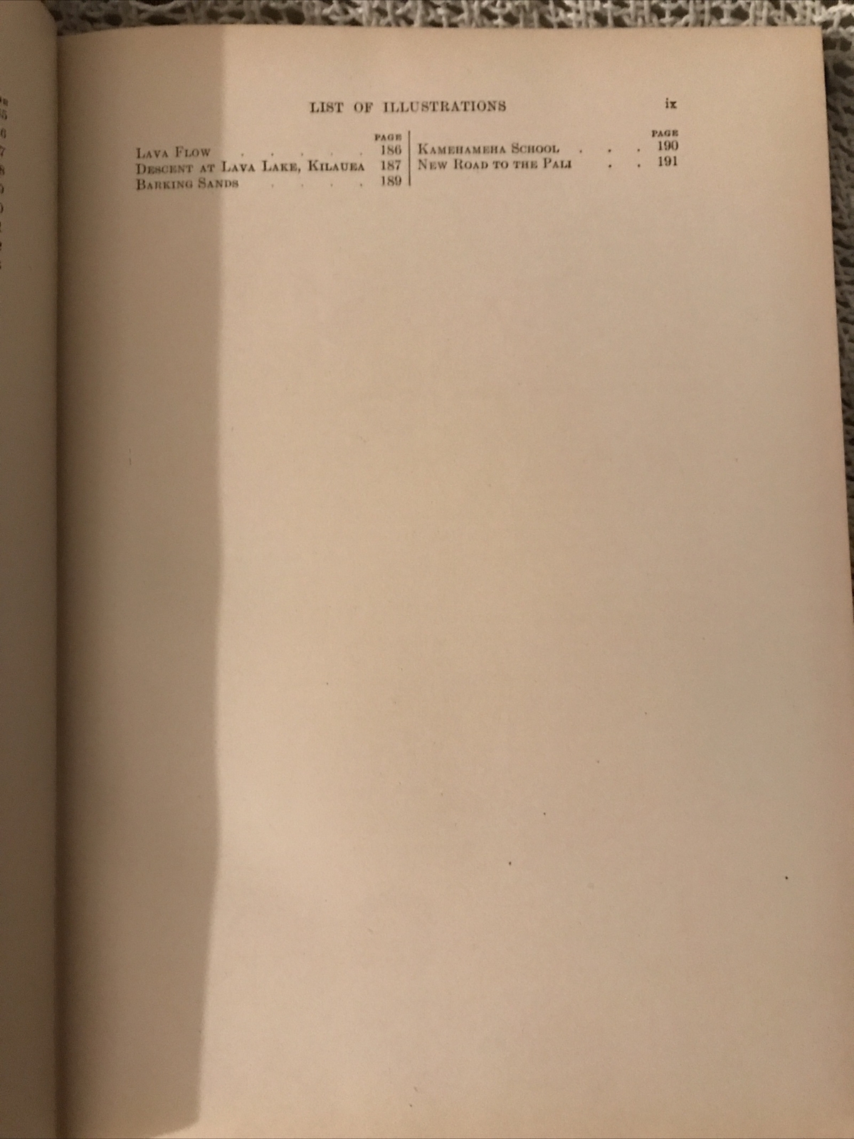 Hawaii Book 1910 The New America and The Far East. Volume 1. 193 Pages – VG