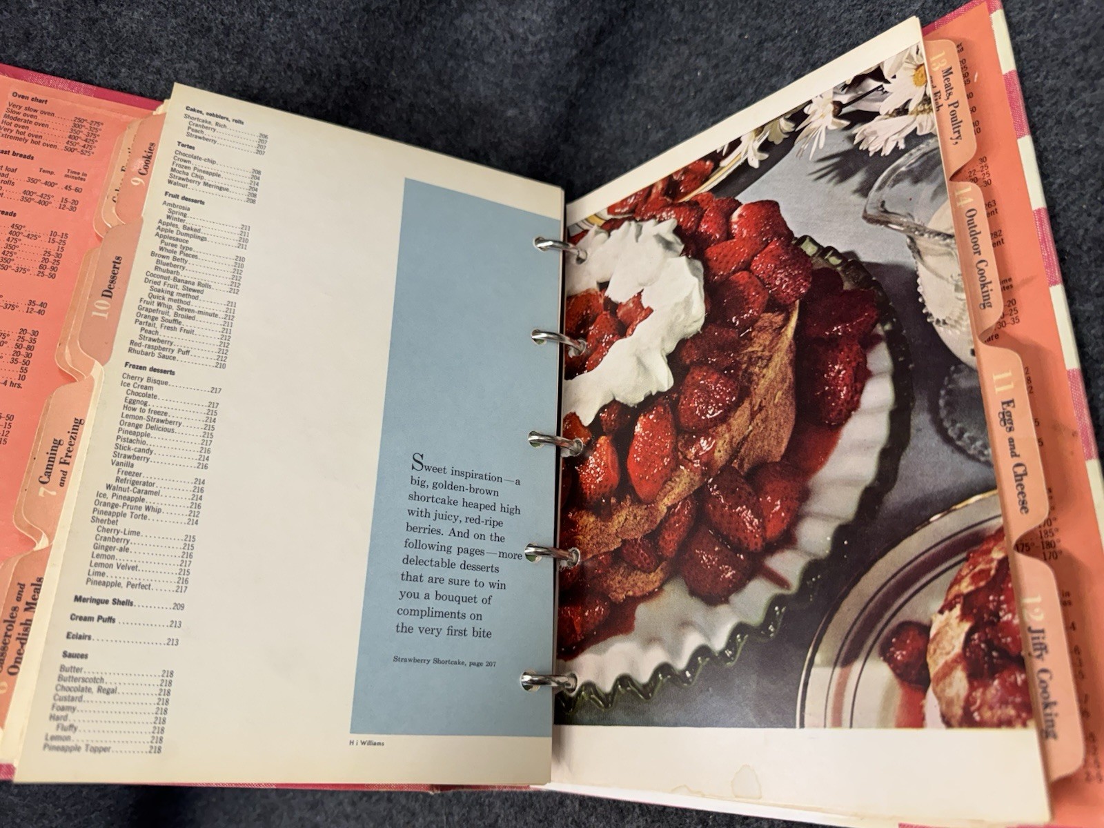 Vintage Better Homes and Gardens New Cook Book 1953 1st Edition 7th Print ~ EXC