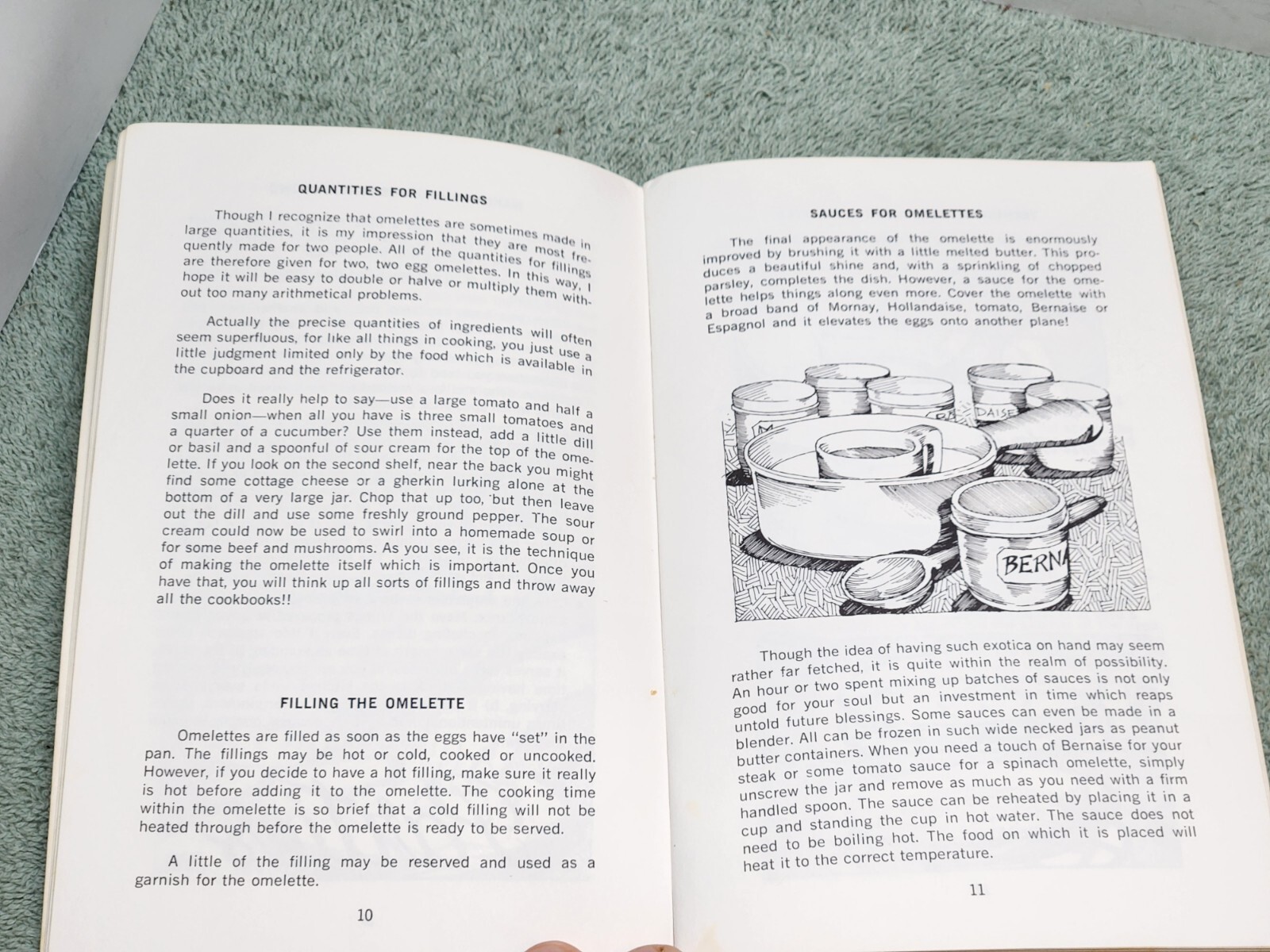 Omelette Originals Cookbook Irena Chalmers Bob Penny 1977 Potpourri Press