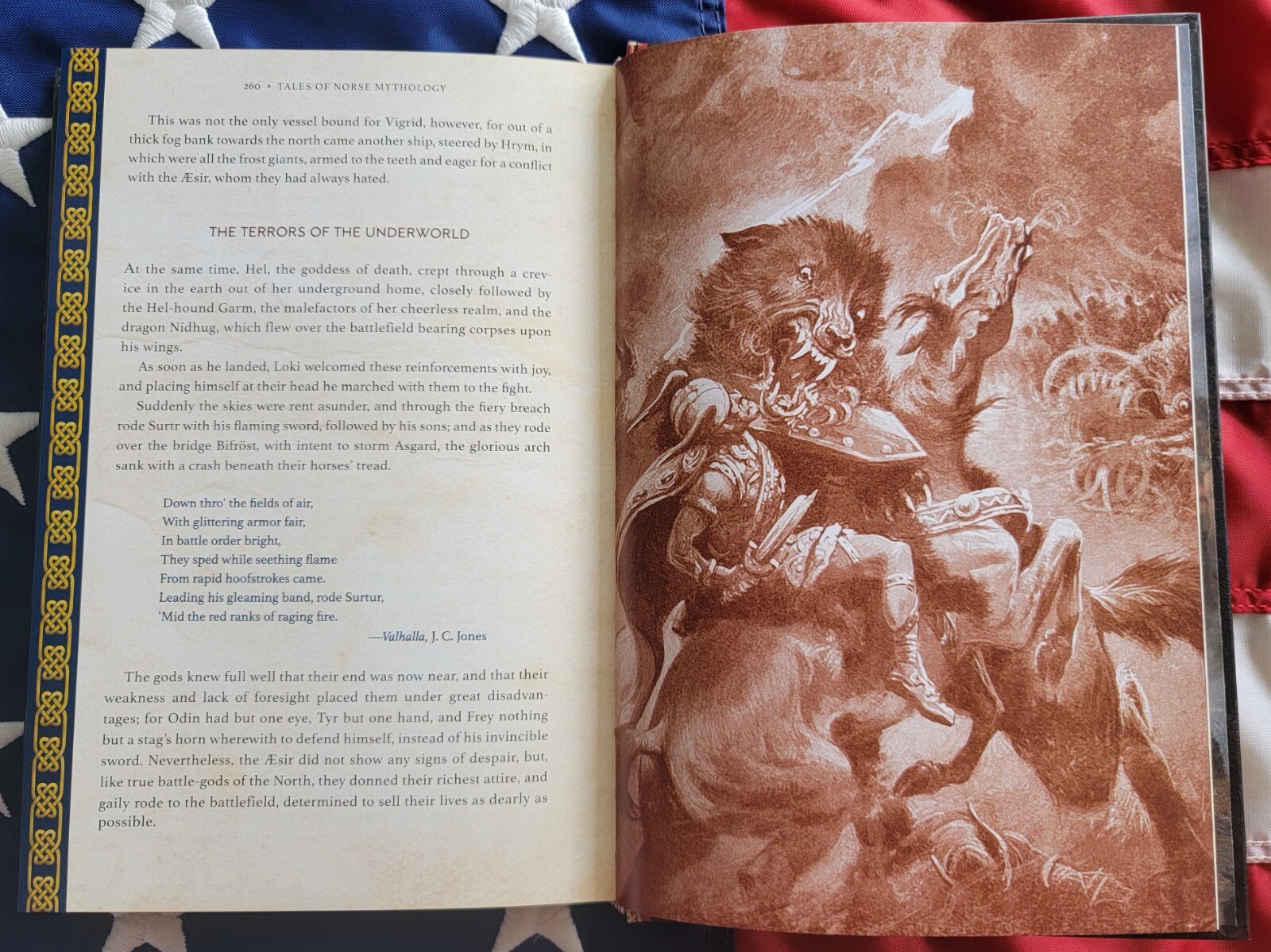 NEW Tales of Norse Mythology Deluxe Illustrated Hardcover Hardback H.A. Guerber