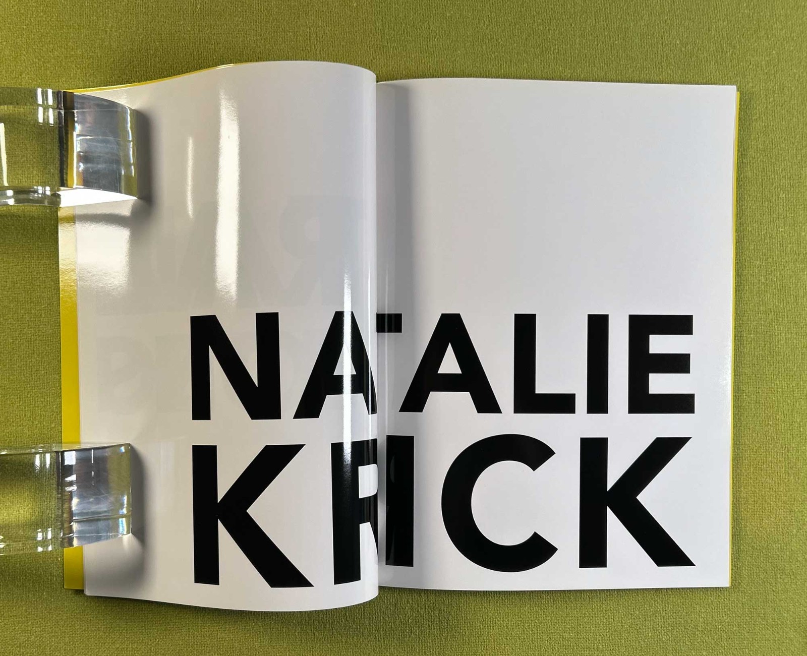 Natalie Krick ‘Natural Deceptions’ 1st Edition 2017 SOFTCOVER USED VG UNSIGNED