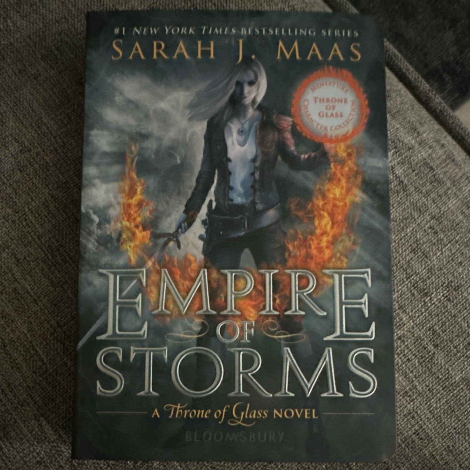 Sarah J. Maas Empire of Storms Throne of Glass Miniature Flexibound Style