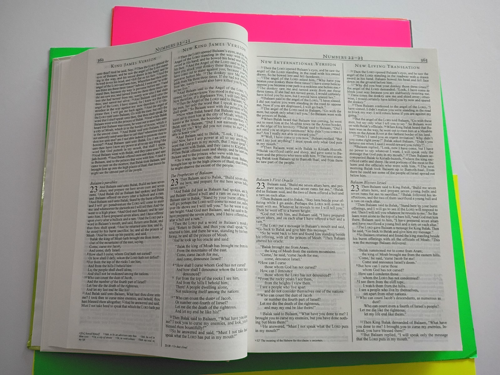 Hendrickson Parallel Bible-PR-KJV/NKJV/NIV/NLT by Hendrickson Publishers…
