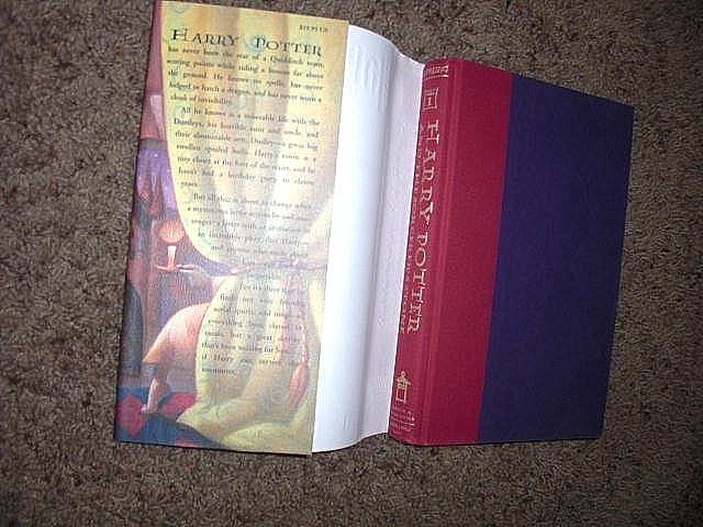 Harry Potter and the Sorcerer’s Stone Hardcover 1st American Edition 1998 SHARP