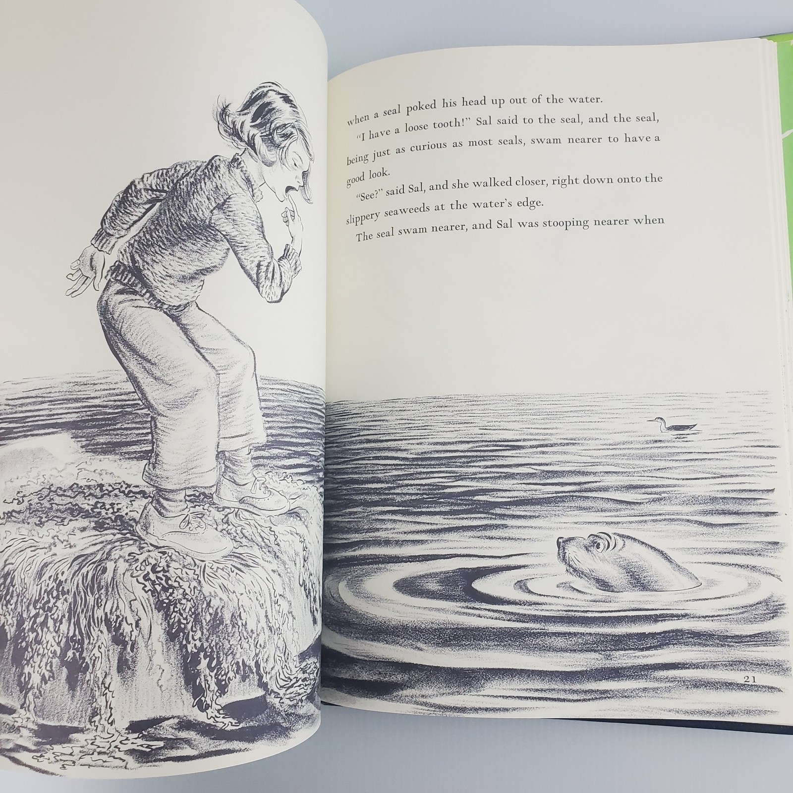 Burt Dow Deep Water Man & One Morning in Maine by Robert McCloskey Hardcover
