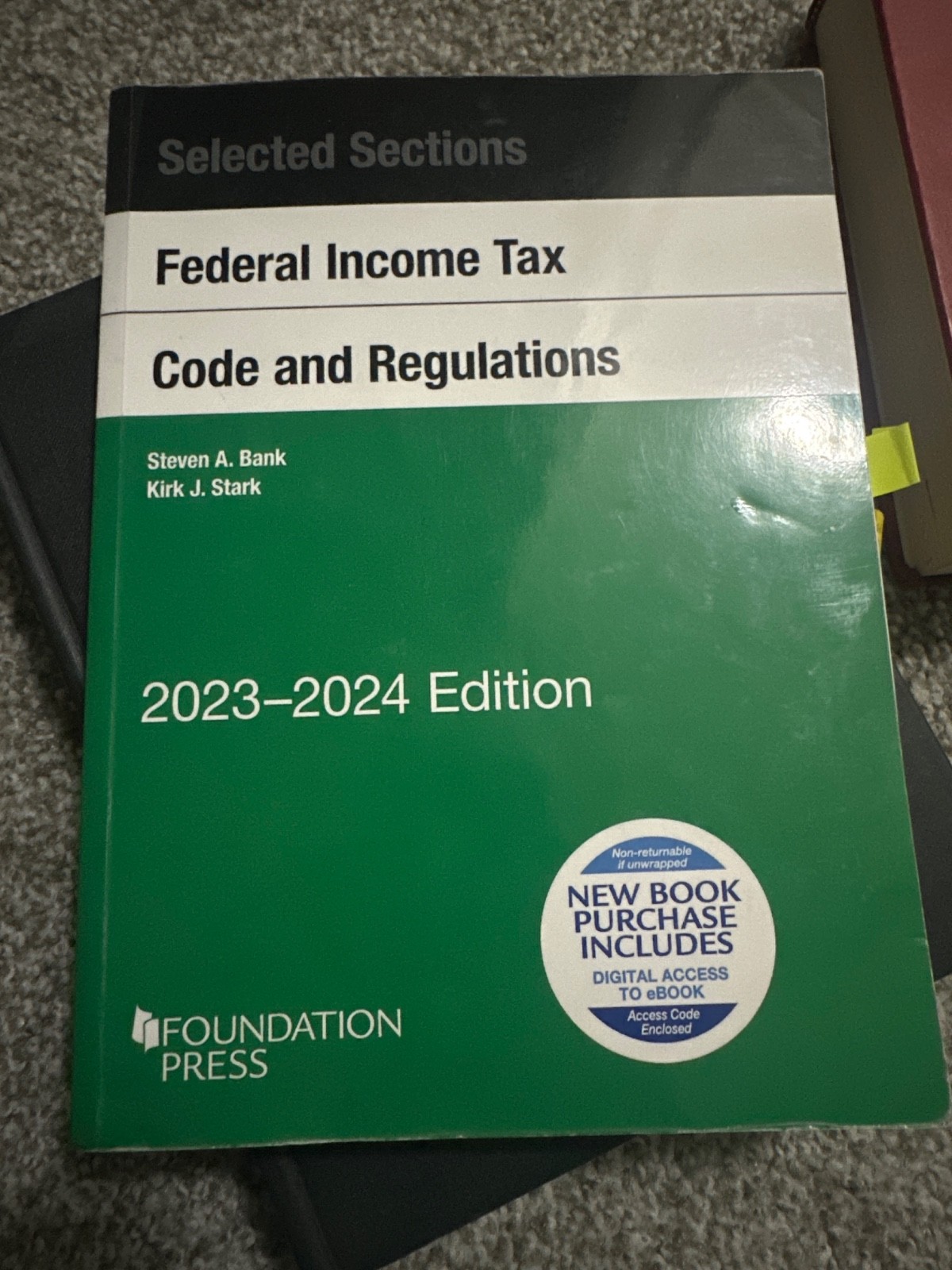 Federal Income Tax Code and Regulations, 2023-2024