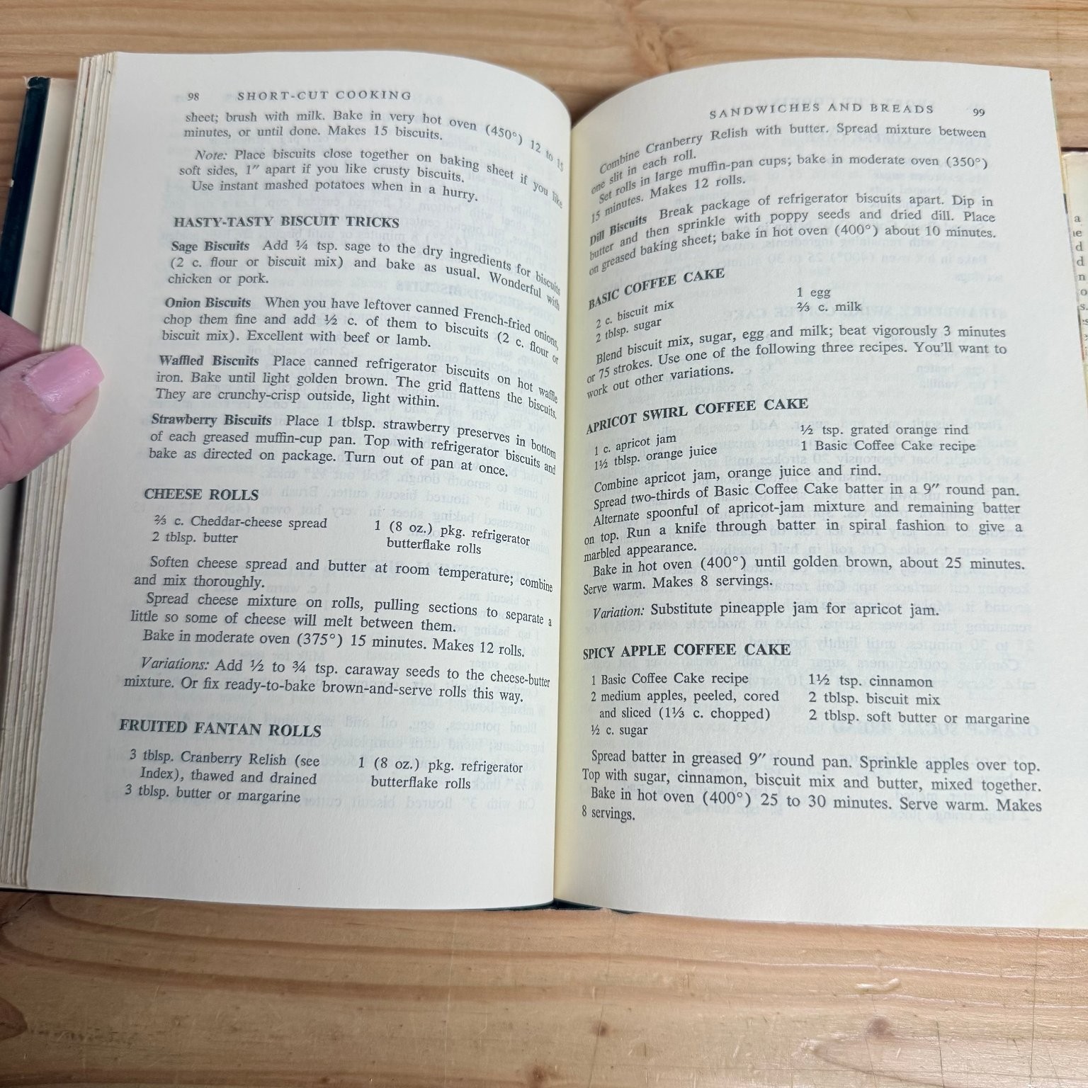 Busy Woman’s Cookbook Farm Journal 1971 Short-Cut Make-Ahead Cooking Doubleday