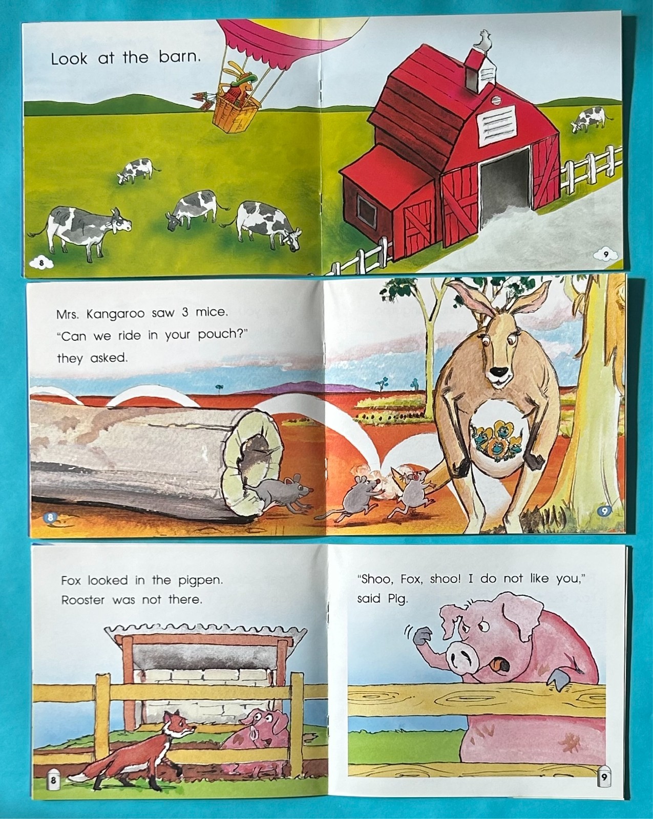 Newmark Learning Fiction Leveled Readers | Pre-K K Animal Story Books