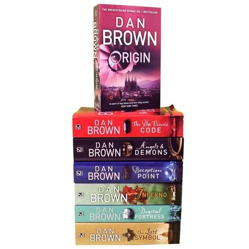 Dan Brown Robert Langdon Series 7 Books Collection Set NEW