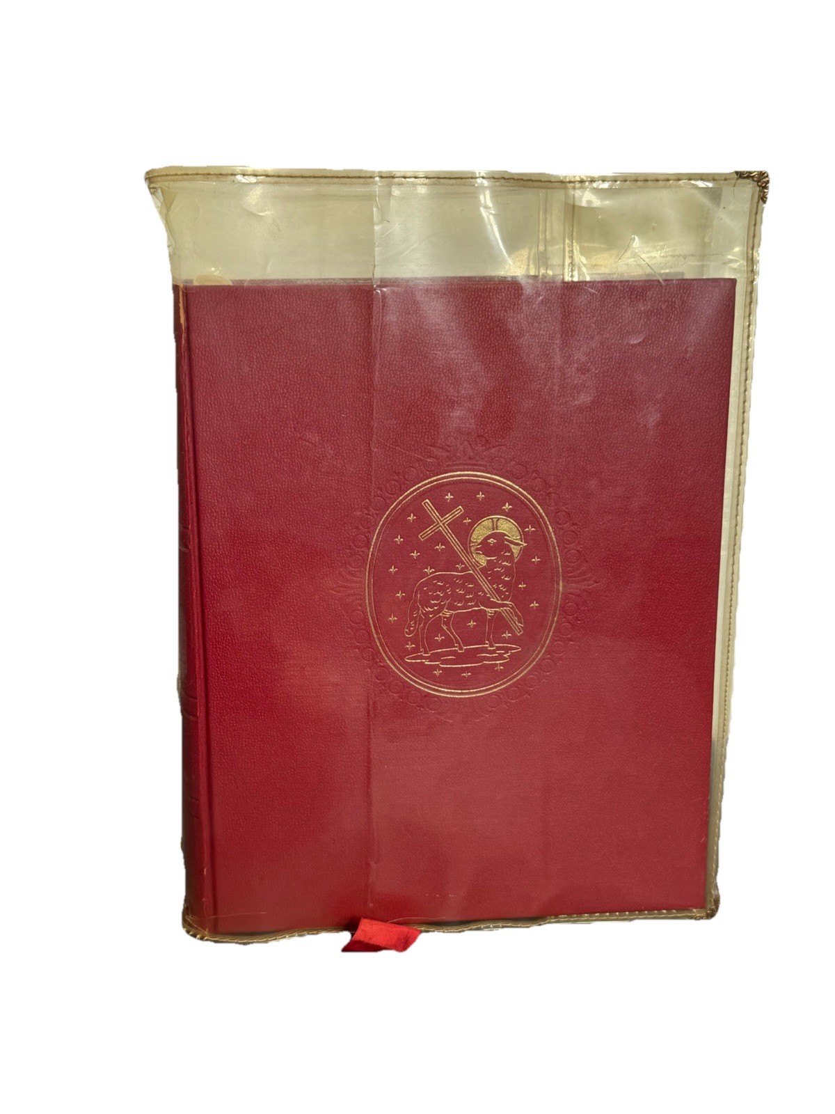 Holy Bible, Michelangelo Edition Confraternity & Douay Texts 9-8-1966 In Plastic