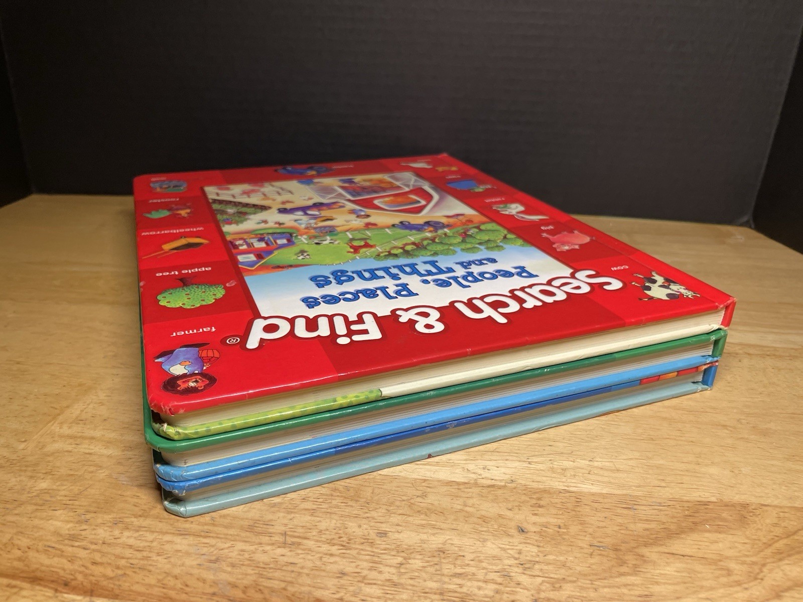 Lot Of 3 Kidsbooks Search & Find Early Reader Hardcover Board Books