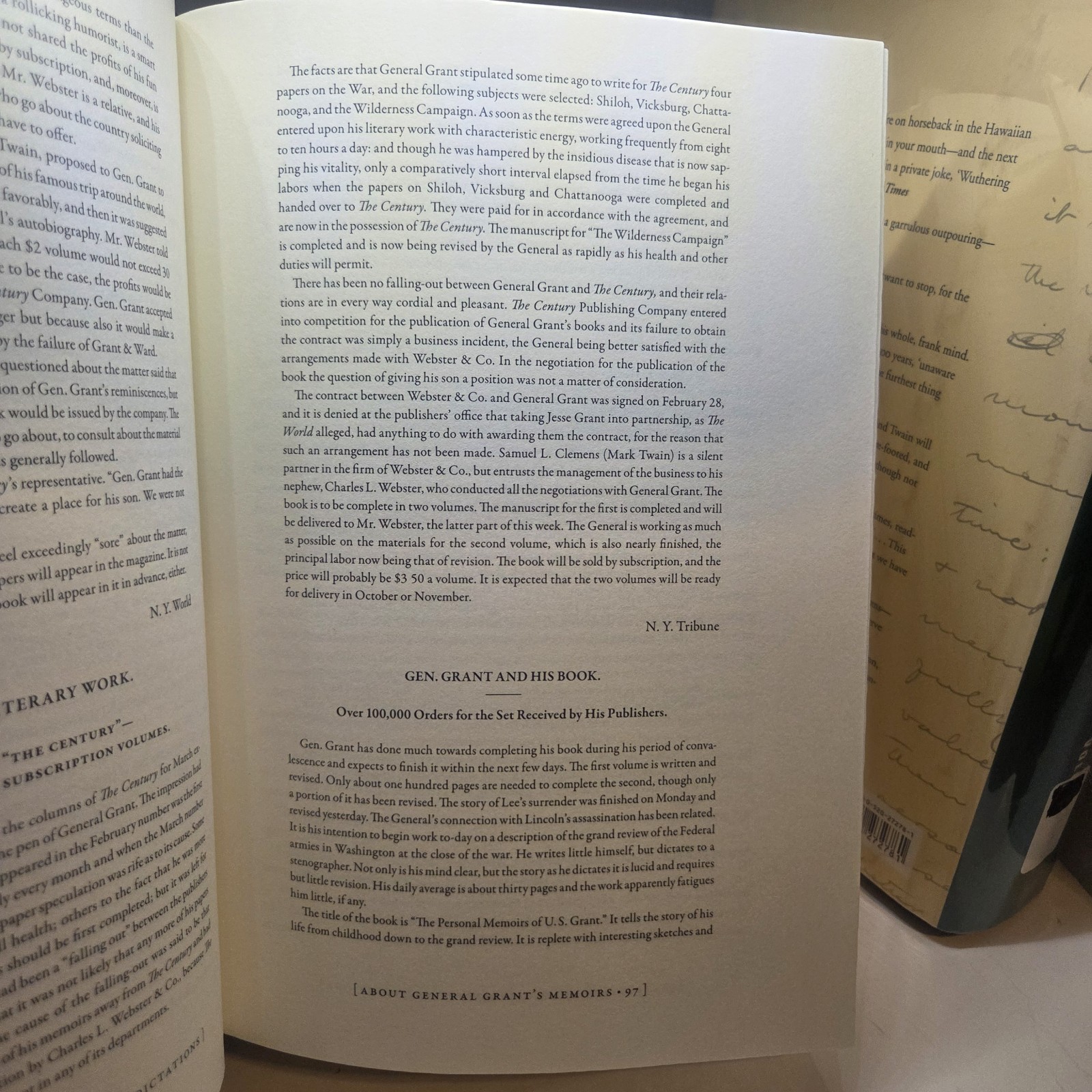 Mark Twain Autobiography Book Lot Vol 1 & 2 HCDJ California University Press
