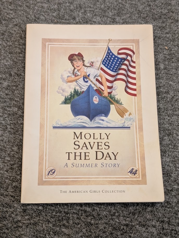 Vintage American Girl Molly Books Lot of 4 Pleasant Company Paperbacks