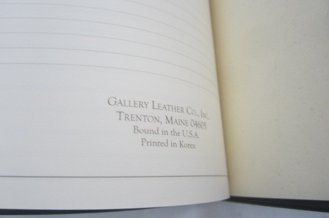 New Desk Journal – UNITED STATES SPACE FORCE – Gallery Leather Co. Trenton,Maine
