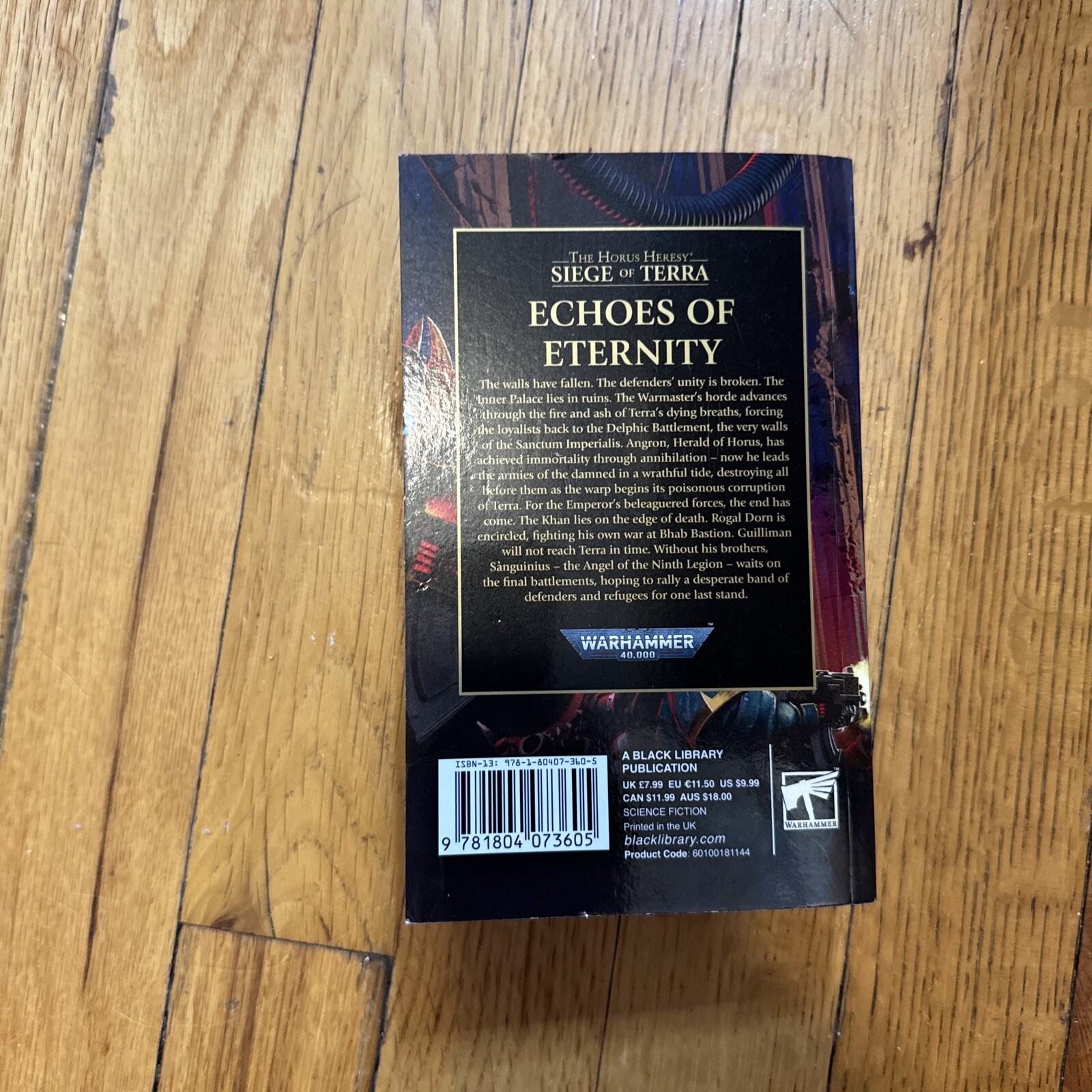 Echoes of Eternity by Aaron Dembski-Bowden (2022, Trade Paperback)