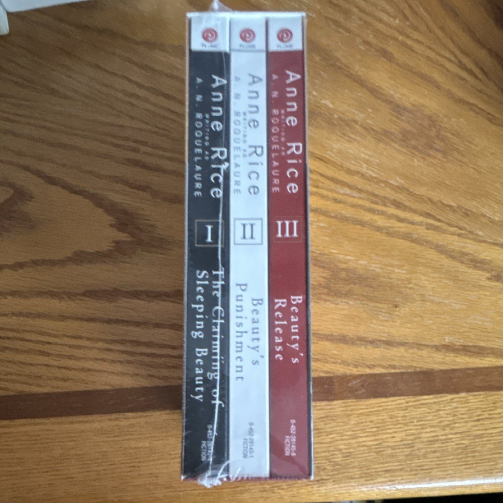 A. N. Roquelaure Anne Rice Sleeping Beauty Trilogy Plume Quantity Pack 1999