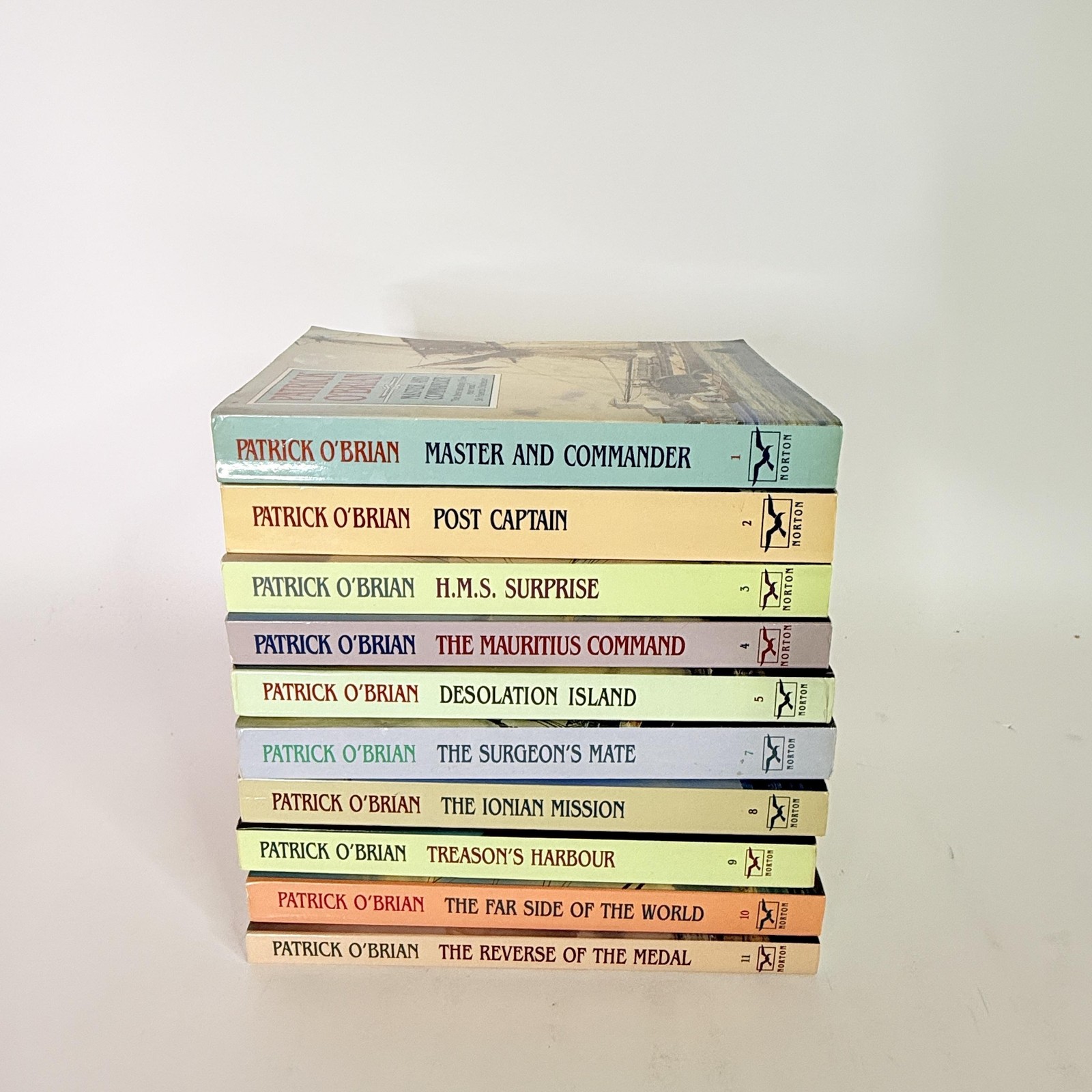 Lot 10 Patrick O’Brian Aubrey Maturin Master Commander PB Naval Fiction Set