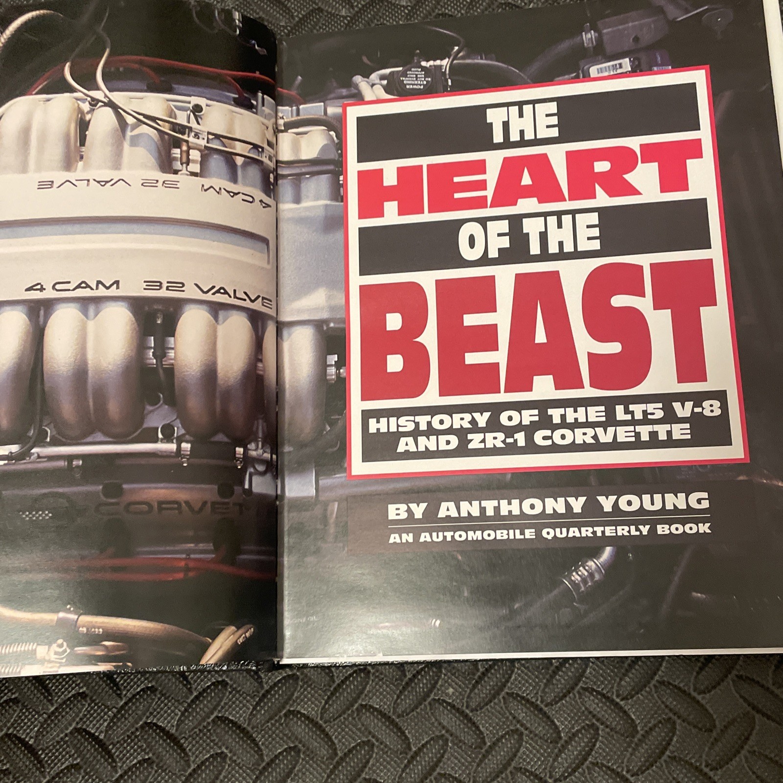 The Heart of the Beast History of the LT5 V8 & ZR-1 Corvette by Anthony Young HC