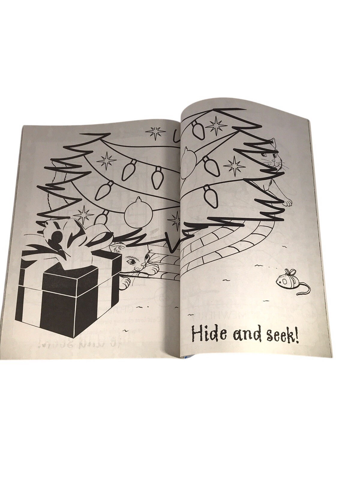 A Very Kitten Christmas Book Jumbo Coloring and Activity 62 Pages