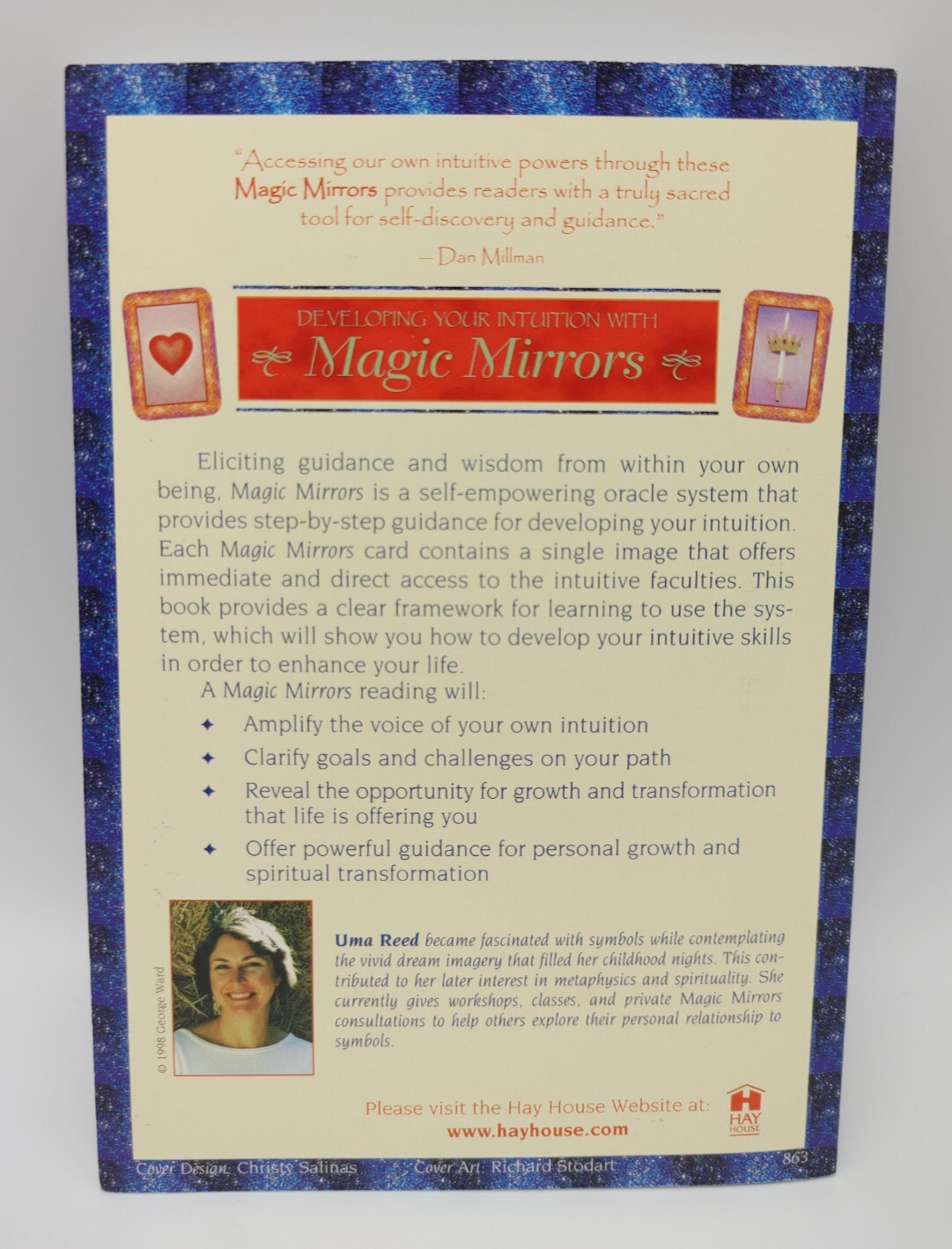 MAGIC MIRRORS Oracle Cards 12 Card Pack With Developing Your Intuition Book