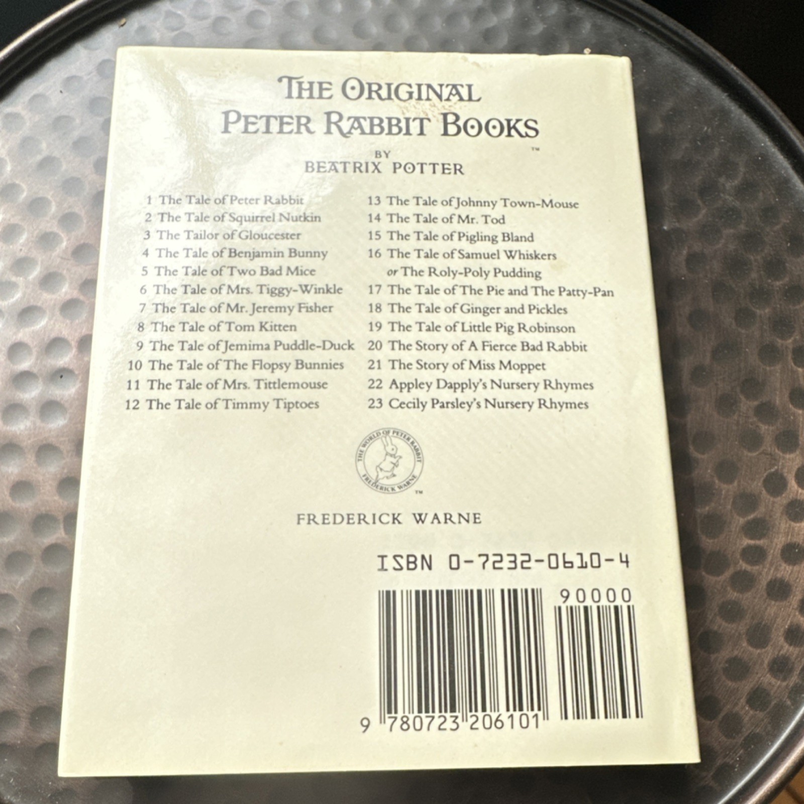 The Tale of Little Pig Robinson Beatrix Potter Hardcover Warne 1985