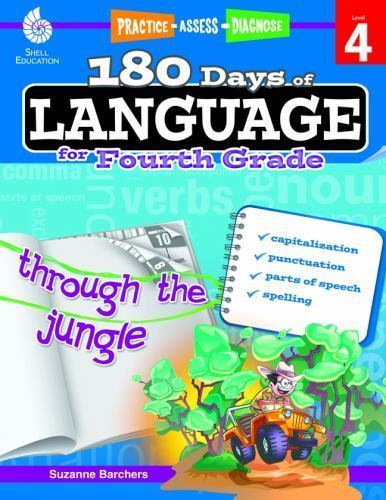 Shell Education 180 Days of Language- perfect paper, Shell Education, 1425811698