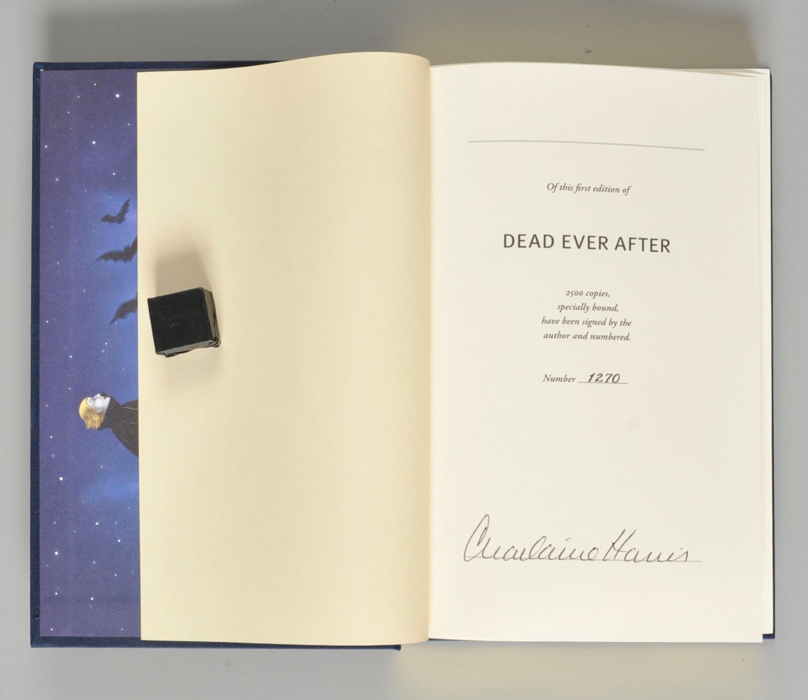 Charlaine Harris Dead Ever After First Limited Edition Linen Bound Slipcase 1270