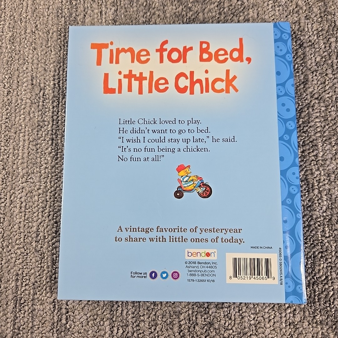 Little Bendon Moose Mouse Rosy Posy Time Bed Little Chick 3 Hardcover Book Lot