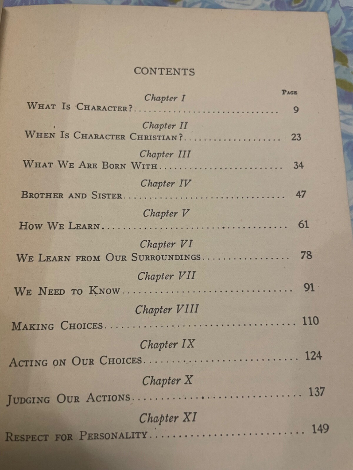 BOOK Frances Cole McLester ACHIEVING CHRISTIAN CHARACTER 1937 Abingdon Press