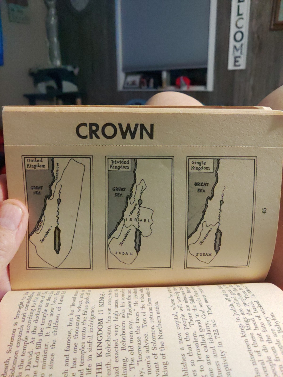 1963 BIBLE HISTORY VISUALIZED Ray Baughman Moody Press Paperback