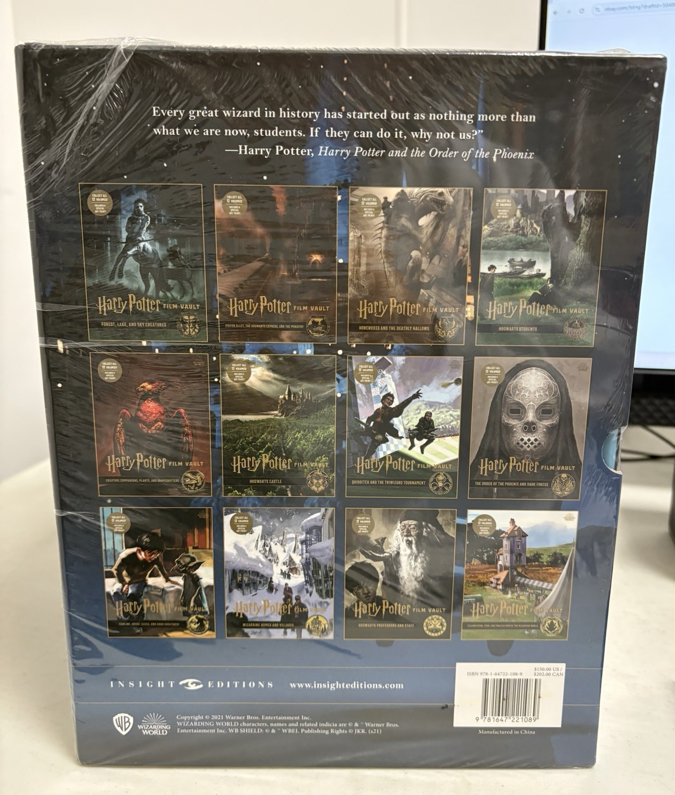 Harry Potter: Film Vault: The Complete Series – by Insight Editions