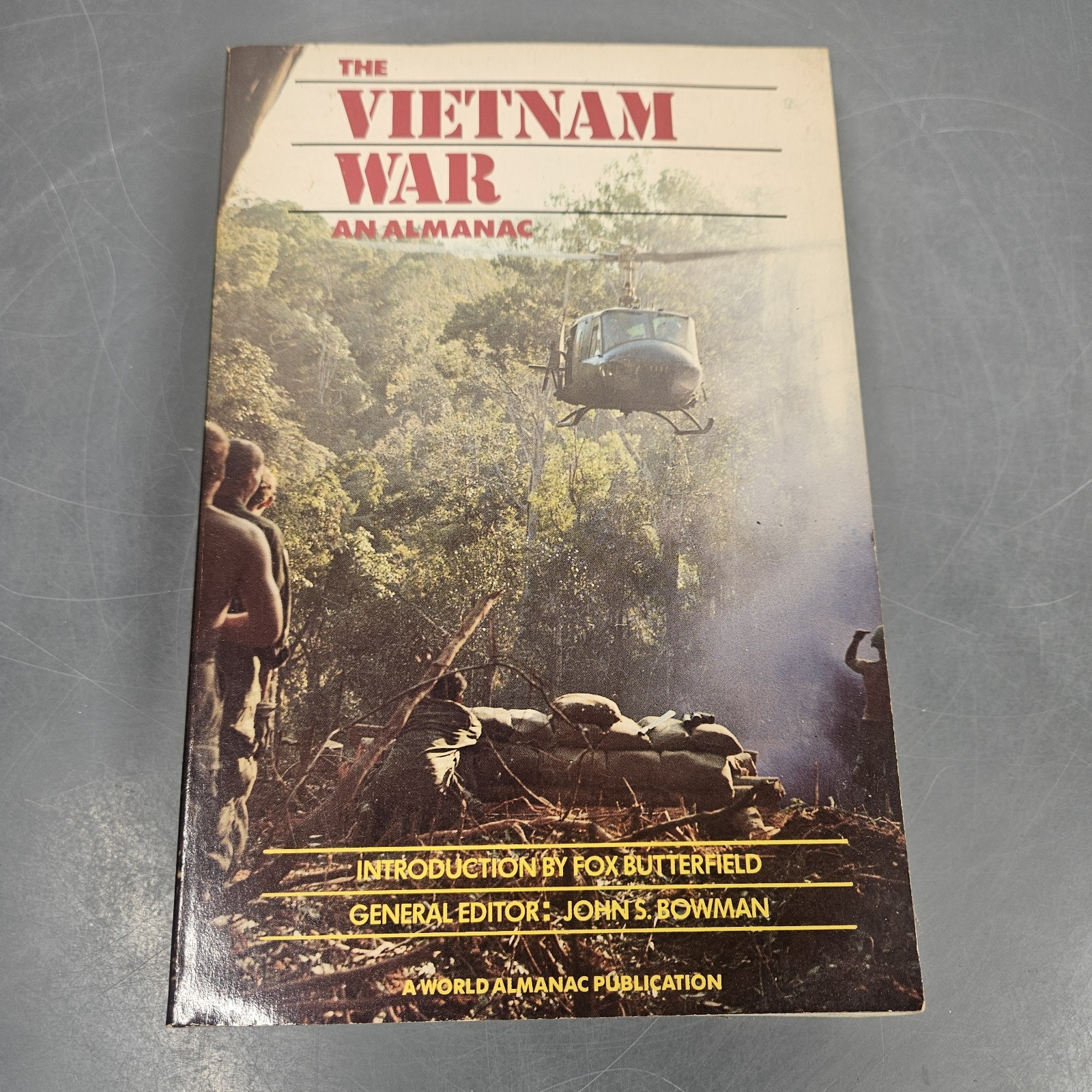 The Vietnam War An Almanac Edited John Bowman 1985 Illustrated Military History