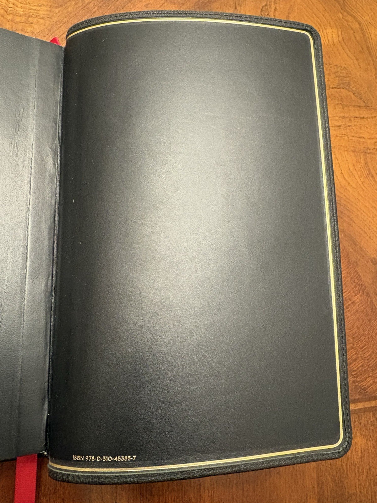 NASB Preacher’s Bible Premium Goatskin Leather Black Premier Collection 1995