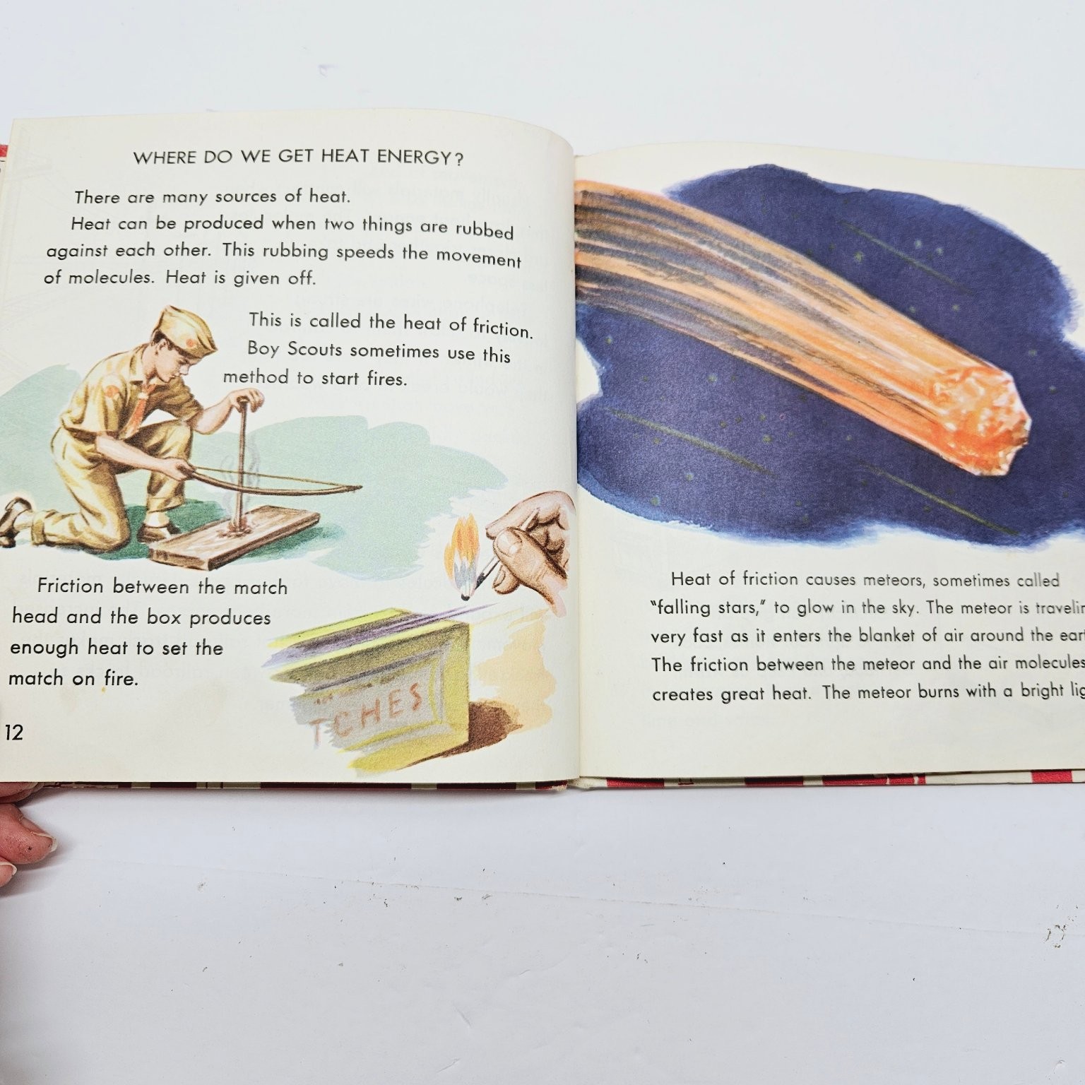 Vintage Children’s What Is Heat Theodore W. Munch 1960 Illustrated Science HC