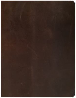 CSB Notetaking Bible, Brown Genuine Leather Over Board – CSB Bibles by Holman