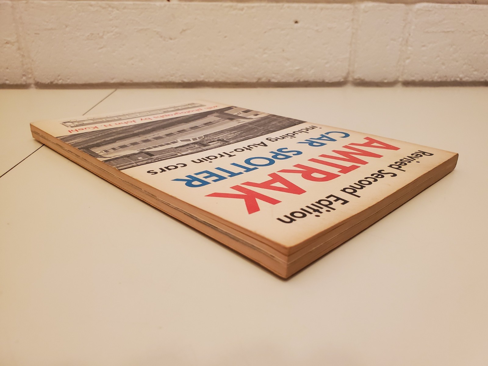 AMTRAK CAR SPOTTER 1973 VINTAGE TRAINS RAILROAD BOOK STANTON HOBBY CHICAGO 70s