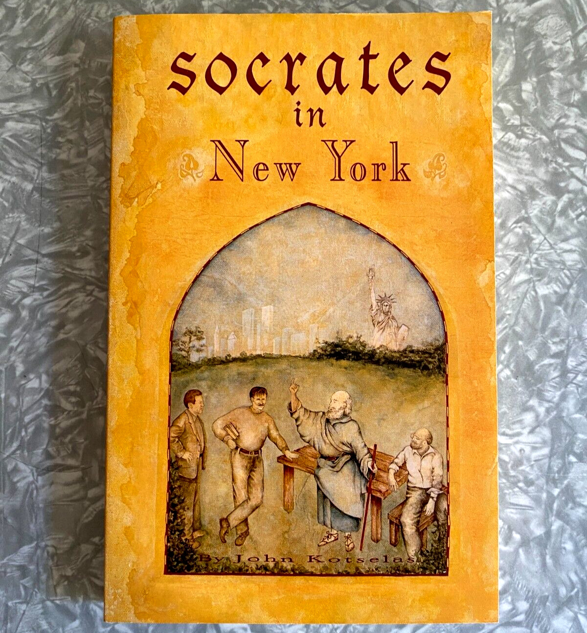 Socrates in New York John Kotselas Paperback 1998 1st Printing Athena First