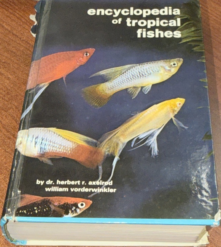 Encyclopedia of Tropical Fishes Vorderwinkler & Axelrod Hardcover Book