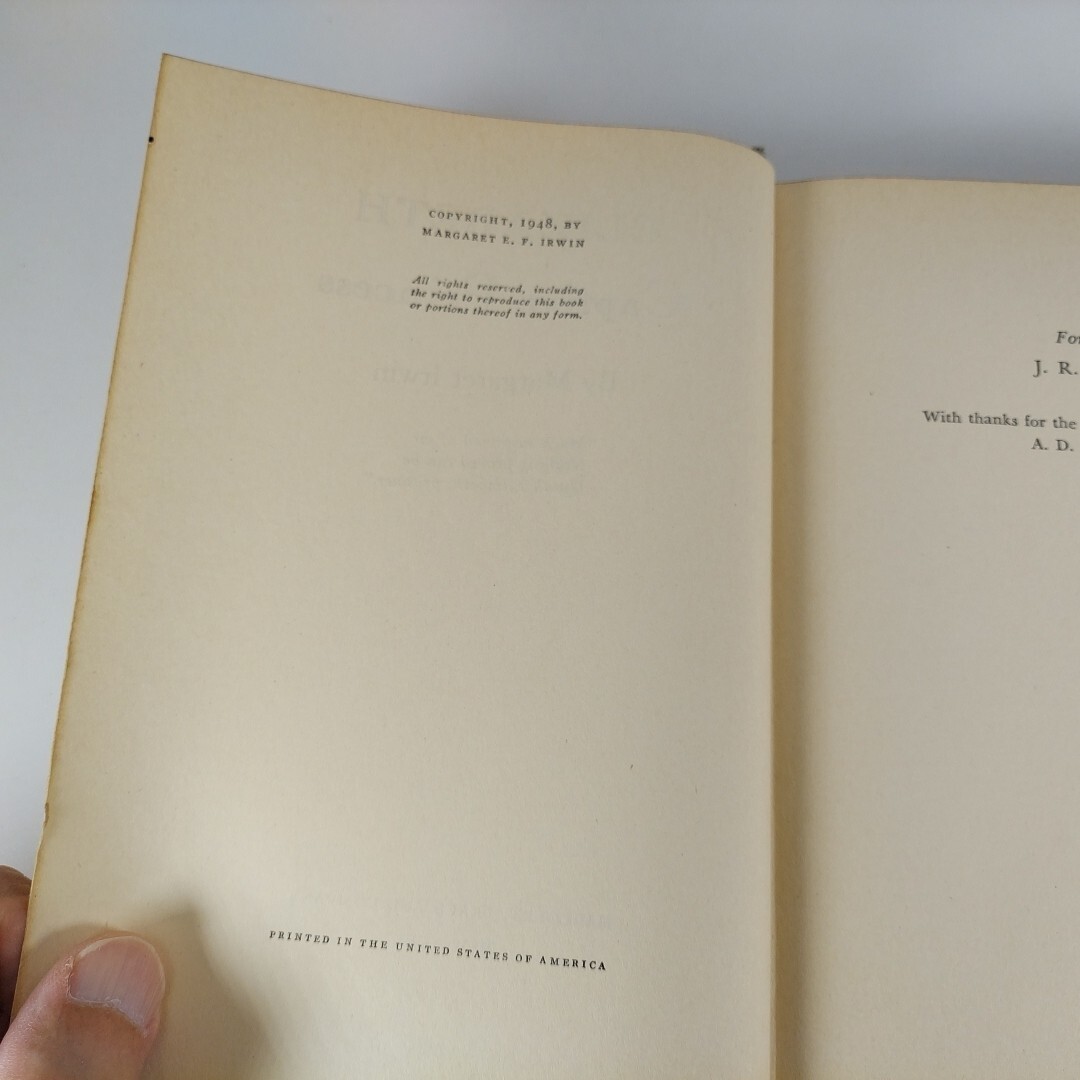 Elizabeth Captive Princess by Margaret Irwin 1948 Harcourt, Brace & Co Hardcover