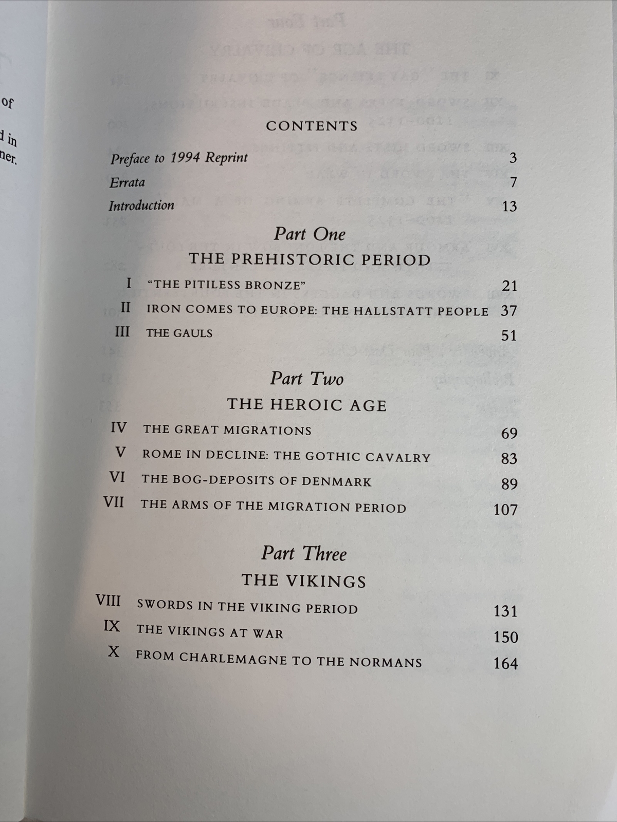 The Archaeology of Weapons: Arms and Armour from Prehistory PB/EX Library