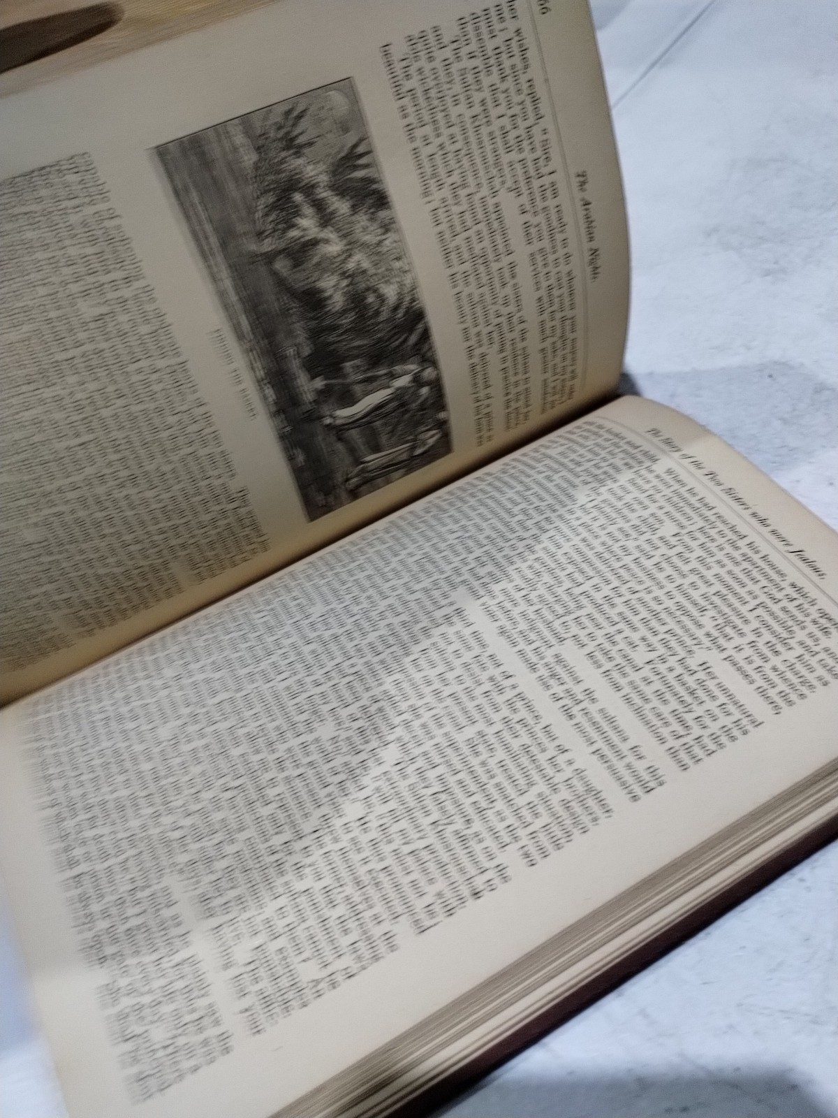 Antique “The Arabian Nights’ Entertainments” Book, 796 Pages