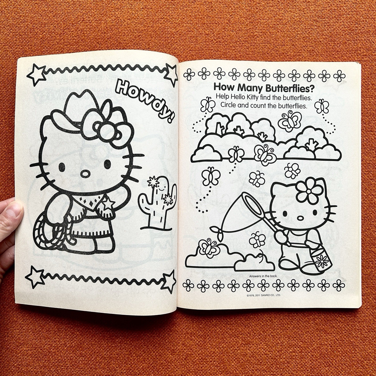 Unused 2011 Sanrio Hello Kitty Coloring & Activity Book Bendon Made In USA