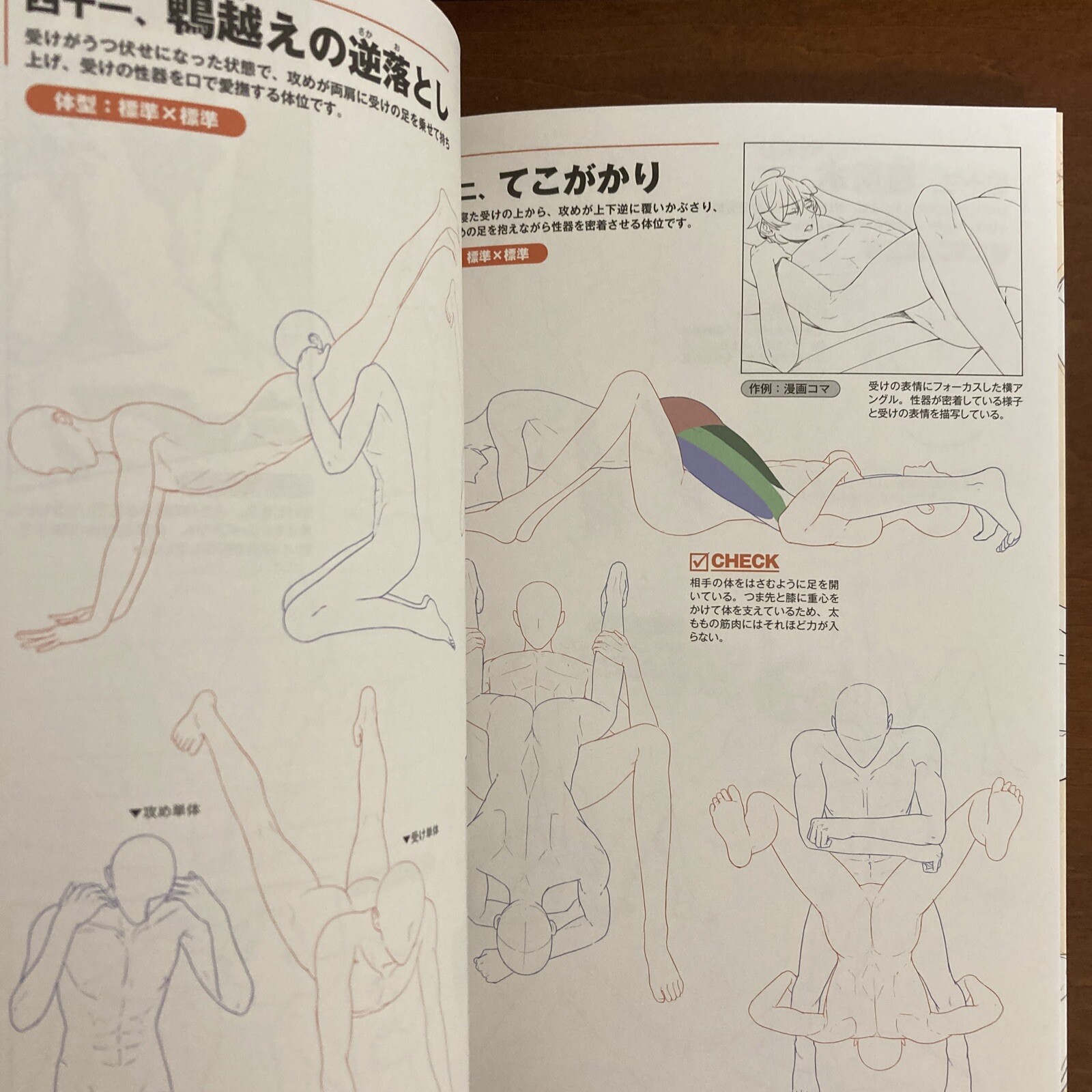 How To Draw Manga BL Love Scene Pose Book Boys Love Yaoi Art Guide Book