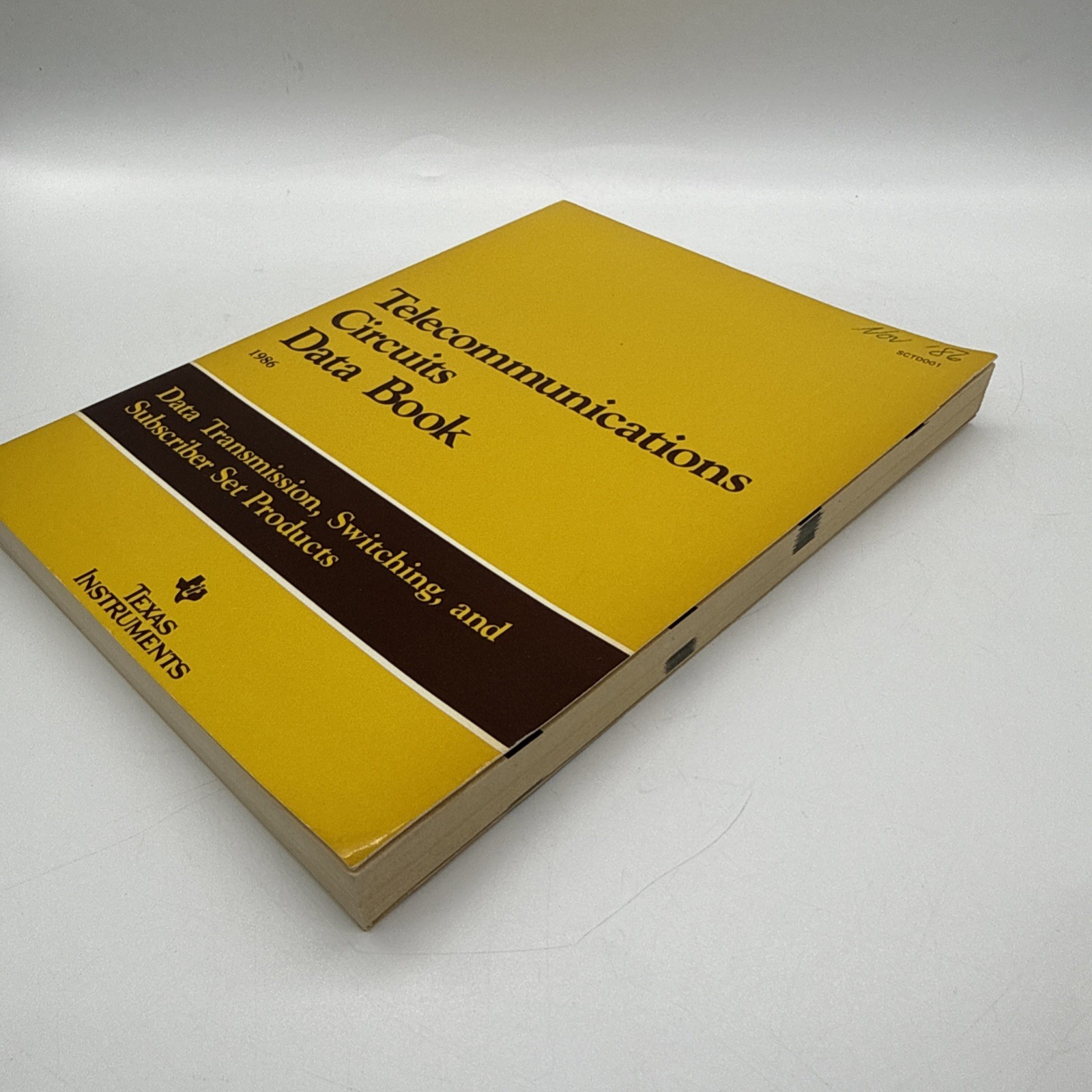 Texas Instruments Telecommunications Circuits Data Book Manual Reference 1986