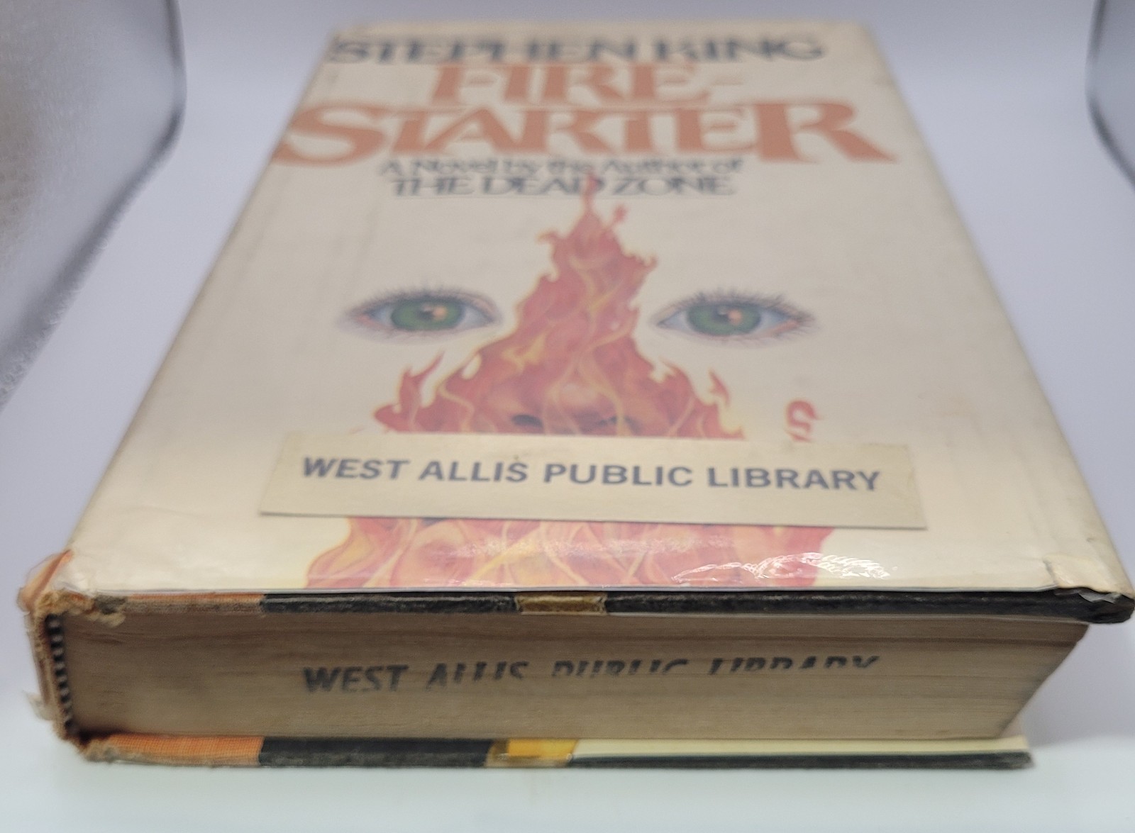 Firestarter by Stephen King Viking 1980 1st edition Hardcover ex-Library copy