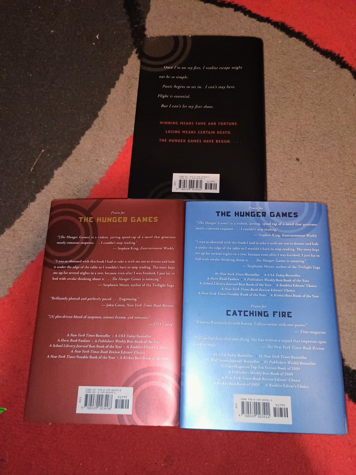 The Hunger Games Trilogy 3 Book Set Hardcover Suzanne Collins Scholastic Press